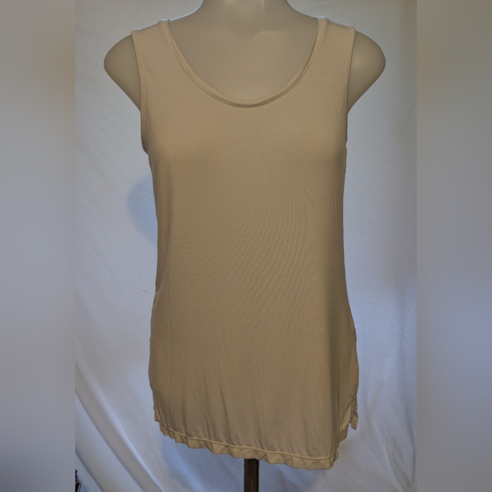 White House Black Market Tan Tank Top
